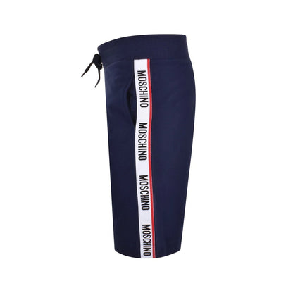 Moschino Tape Pop Track Shorts - 290 Navy - Escape Menswear