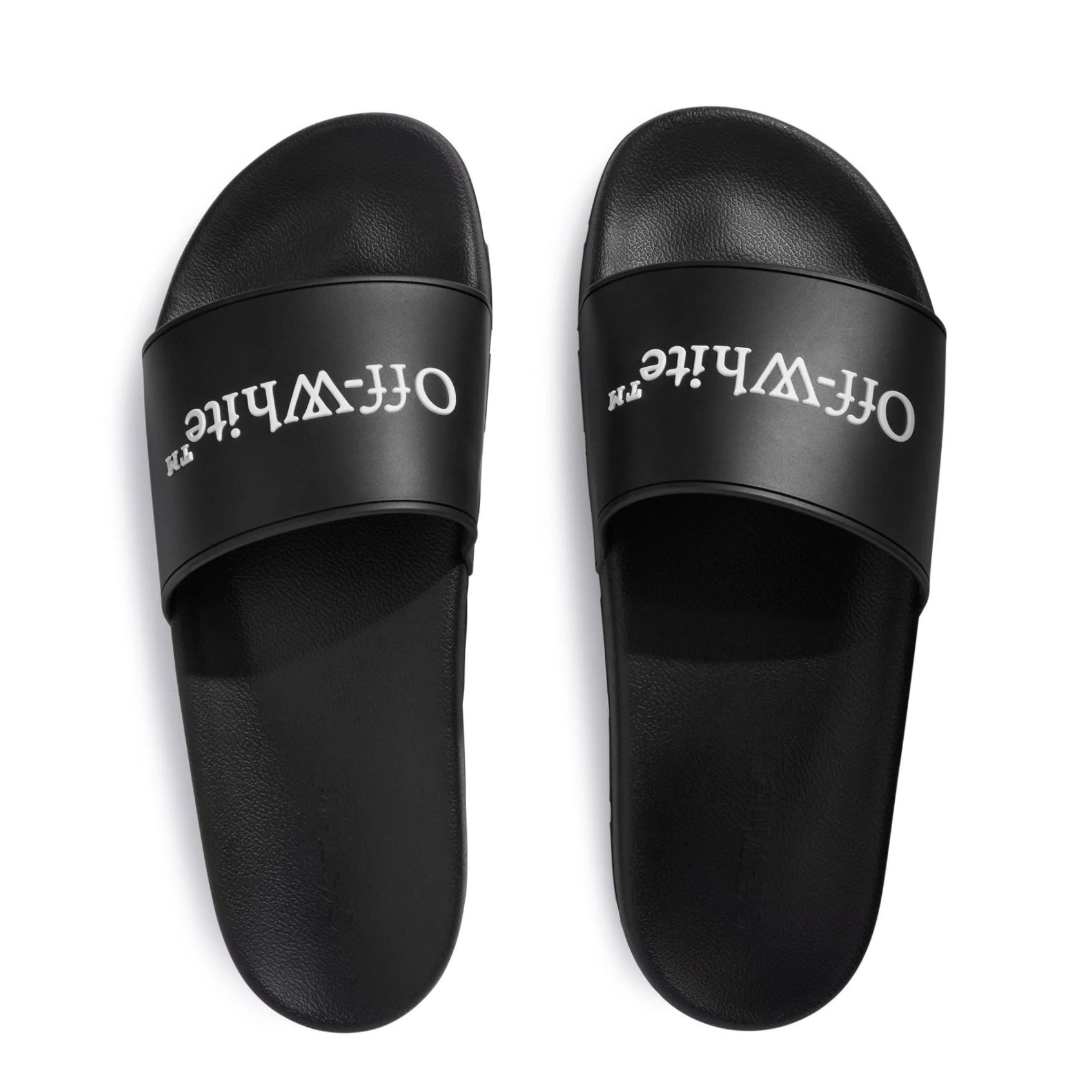 black off white sliders