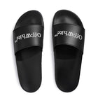 Off - White Bookish Sliders - Black/White - Escape Menswear