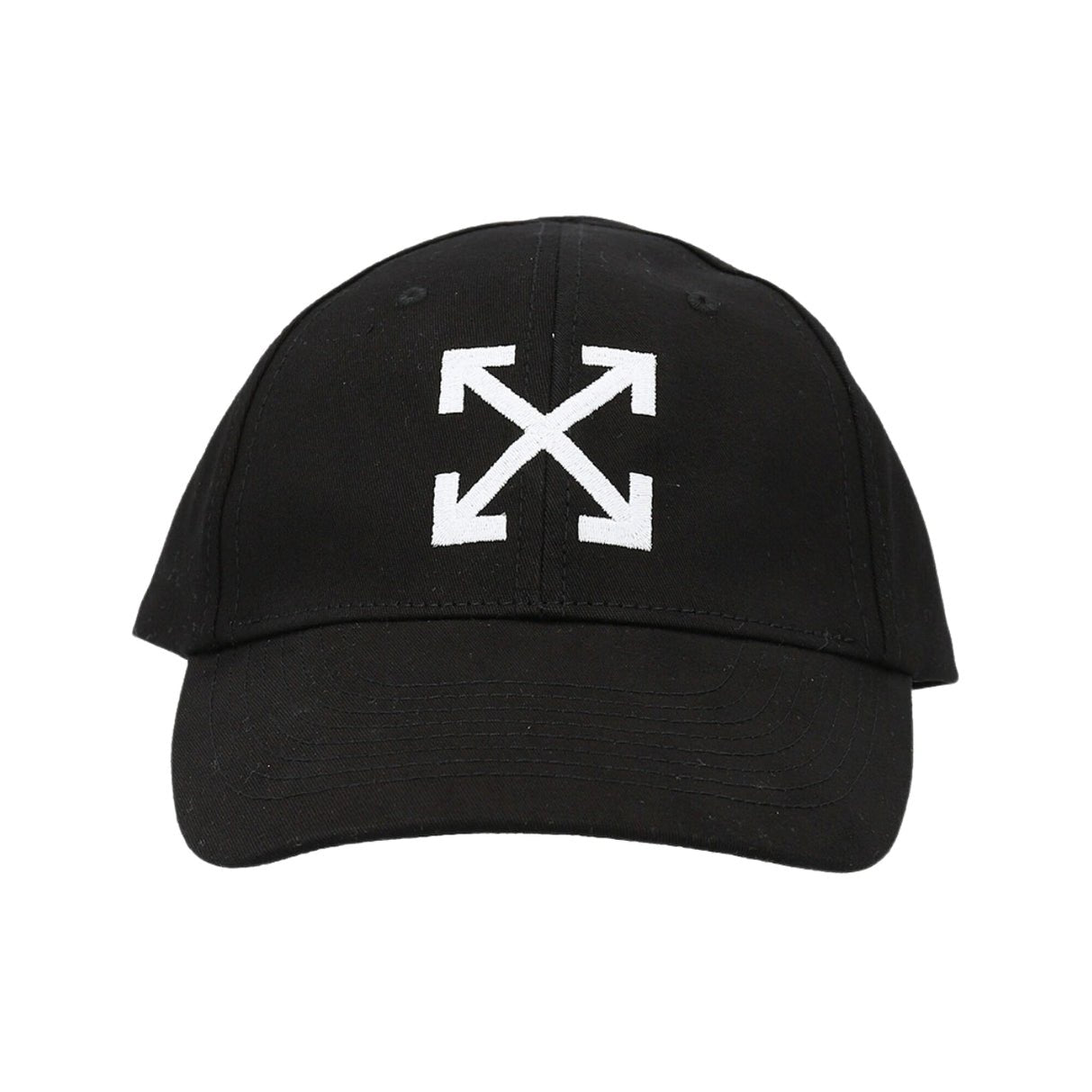 Off - White Single Arrow Cap - Black - Escape Menswear