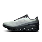 On Running Cloudmonster Trainers - Glacier/Black - Escape Menswear