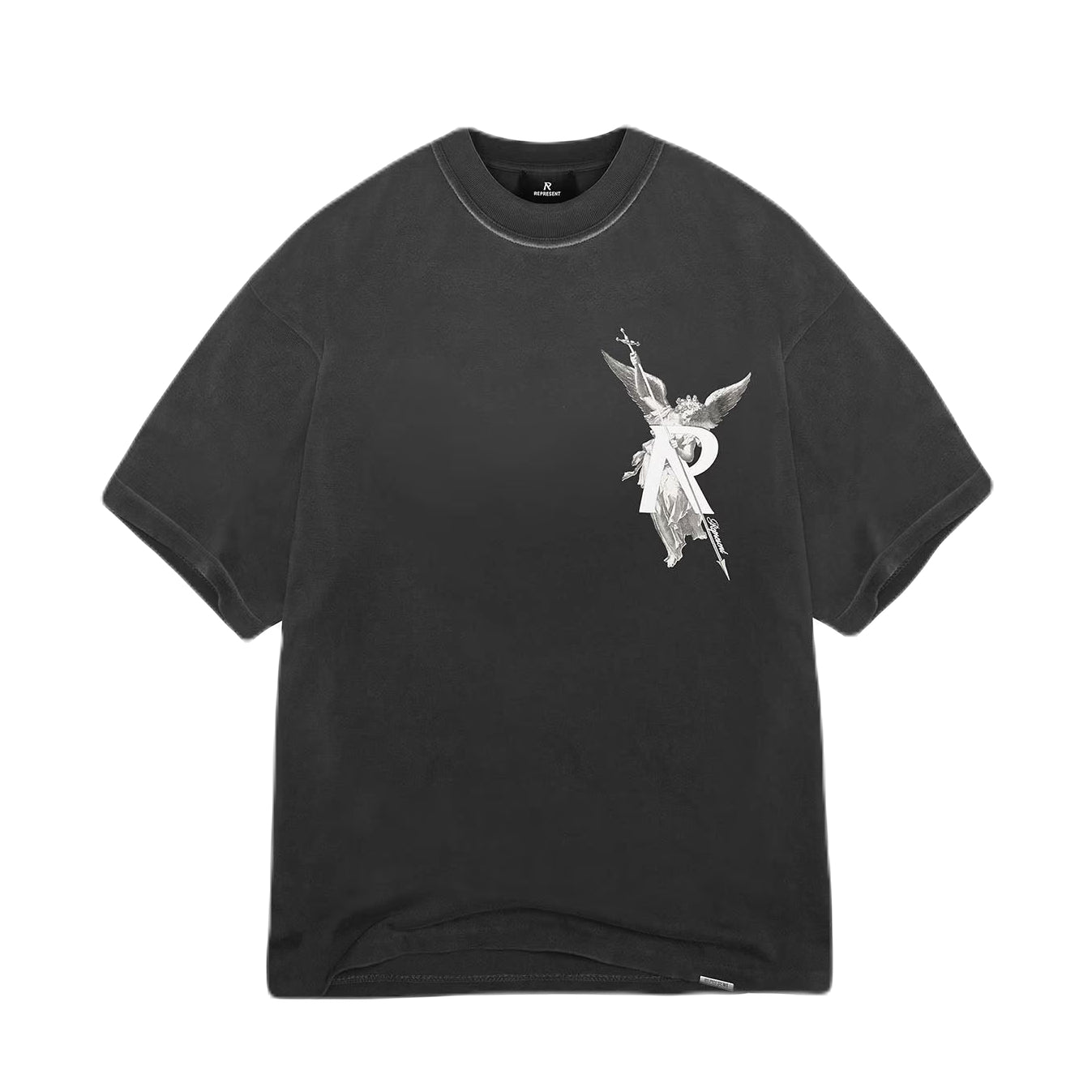 Represent Archangel T-Shirt - Stained Black - Escape Menswear