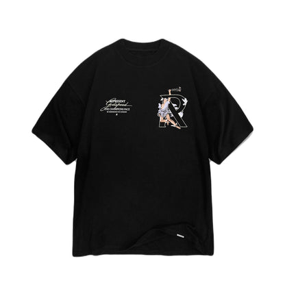 Represent Hermes T-Shirt - Jet Black - Escape Menswear