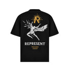 Represent Icarus T-Shirt - 01 Jet Black - Escape Menswear