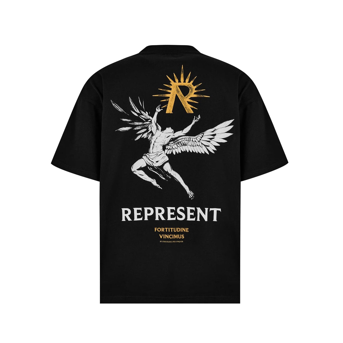 Represent Icarus T-Shirt - 01 Jet Black - Escape Menswear
