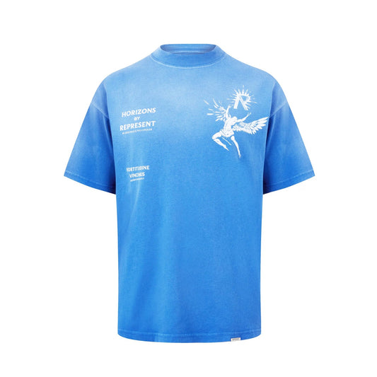 Represent Icarus T-Shirt - 432 Sky Blue - Escape Menswear