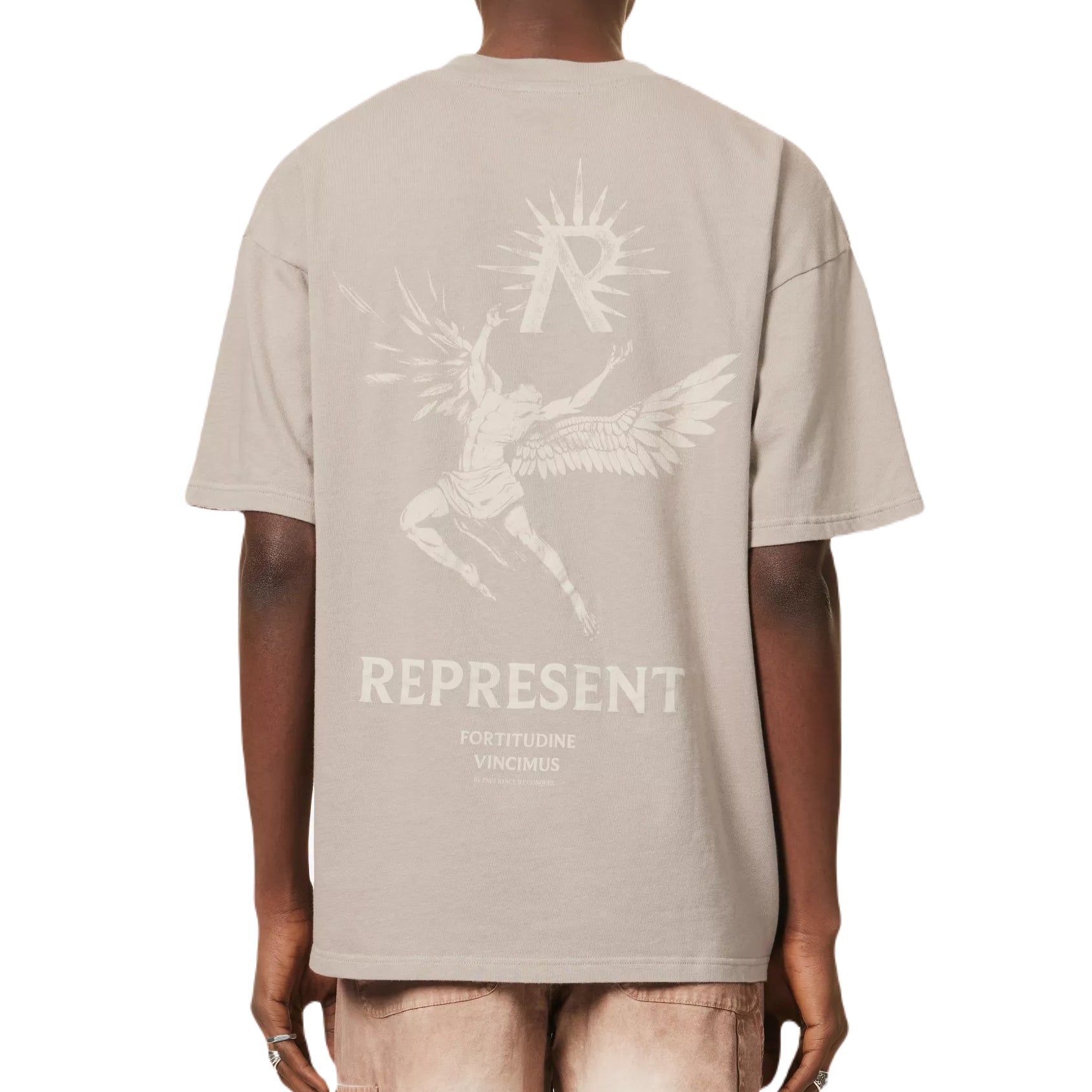 Represent Icarus T-Shirt - 476 Taupe - Escape Menswear