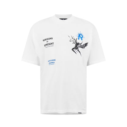 Represent Icarus T-Shirt - 72 Flat White - Escape Menswear