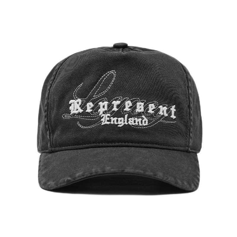 Represent Legacy Cap - 01 Black - Escape Menswear
