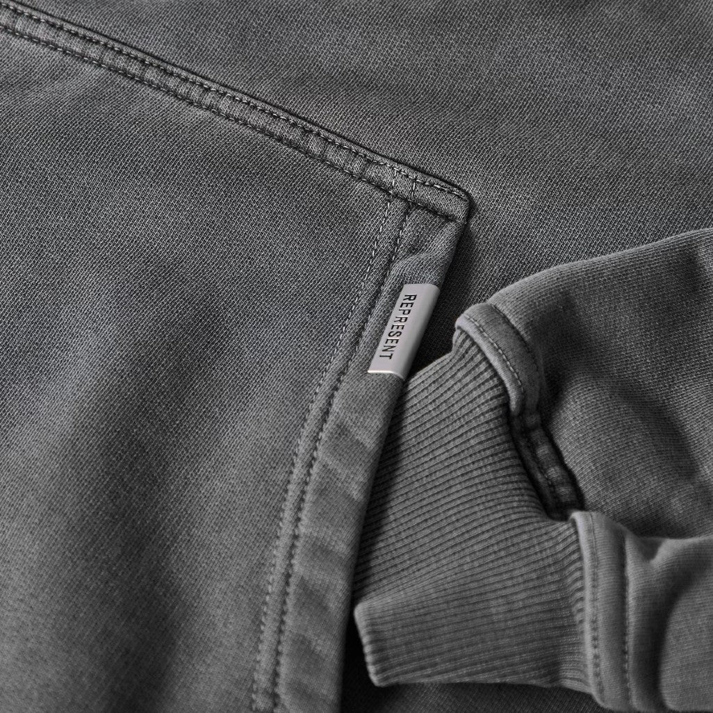 Represent Owners Club Hoodie - 02 Washed Black - Escape Menswear