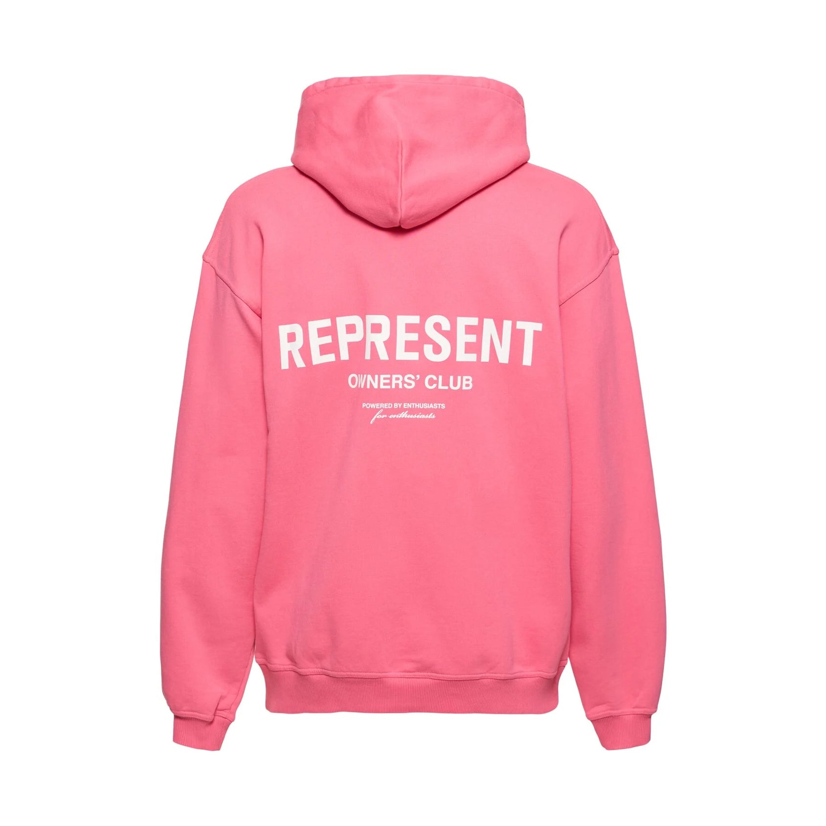 Represent Owners Club Hoodie - 144 Bubblegum Pink - Escape Menswear