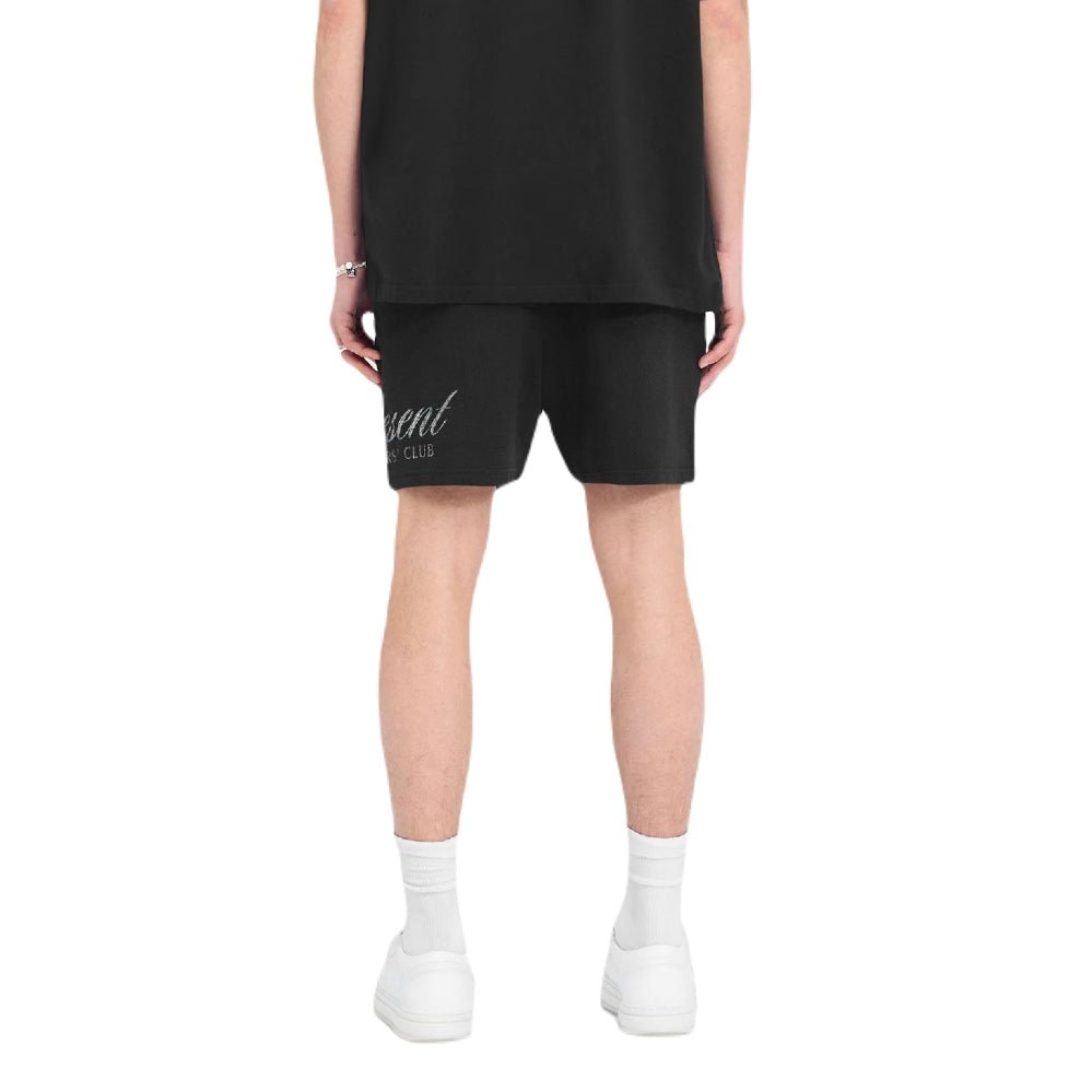 Represent Owners Club Script Mesh Shorts - 001 Black - Escape Menswear