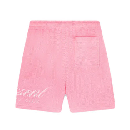 Represent Owners Club Script Mesh Shorts - 518 Pink - Escape Menswear