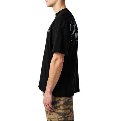 Represent Owners Club Script T-Shirt - 001 Black - Escape Menswear