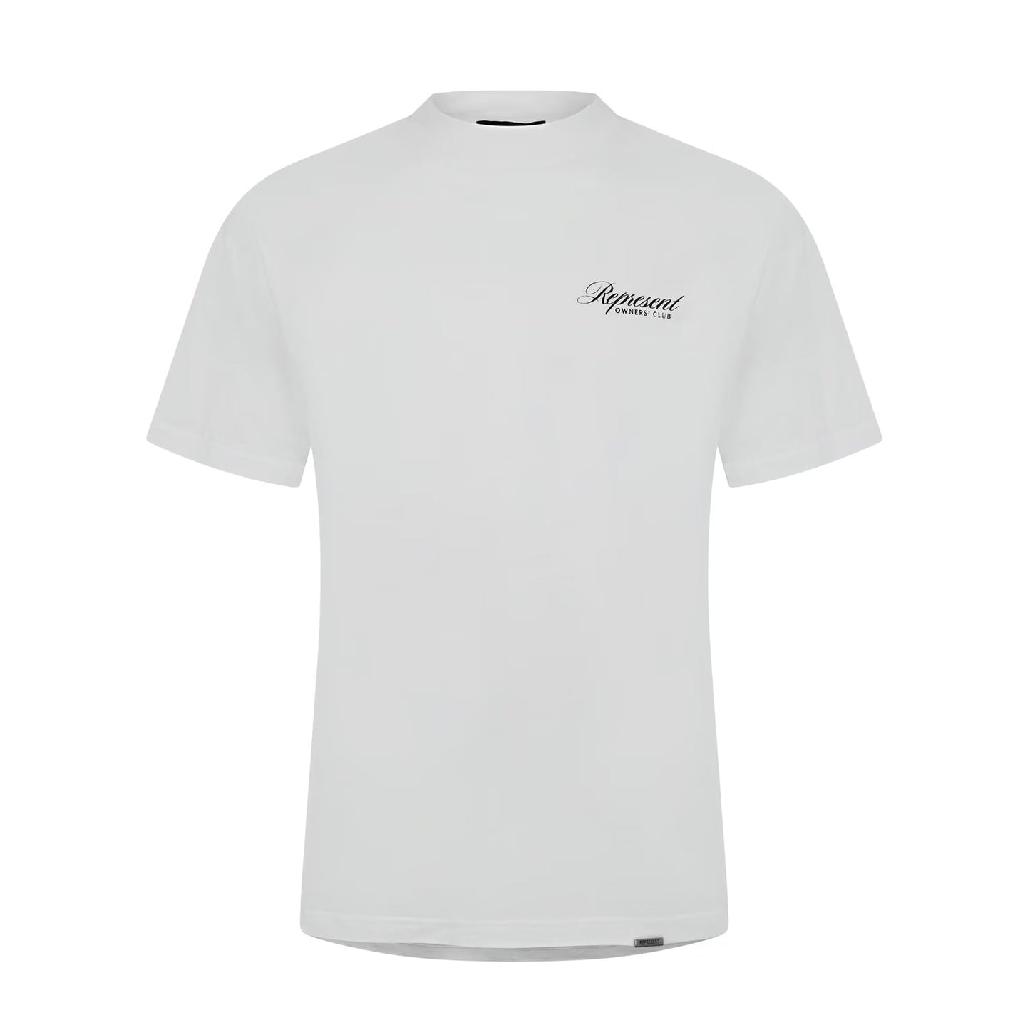 Represent Owners Club Script T-Shirt - 072 Flat White - Escape Menswear