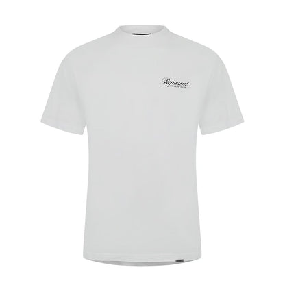 Represent Owners Club Script T-Shirt - 072 Flat White - Escape Menswear