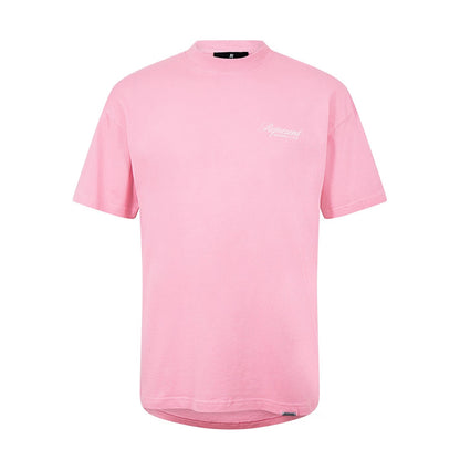 Represent Owners Club Script T-Shirt - 518 Pink - Escape Menswear