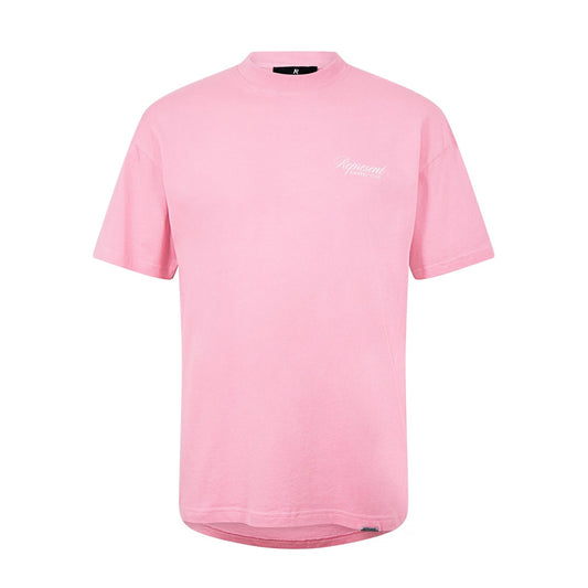 Represent Owners Club Script T-Shirt - 518 Pink - Escape Menswear