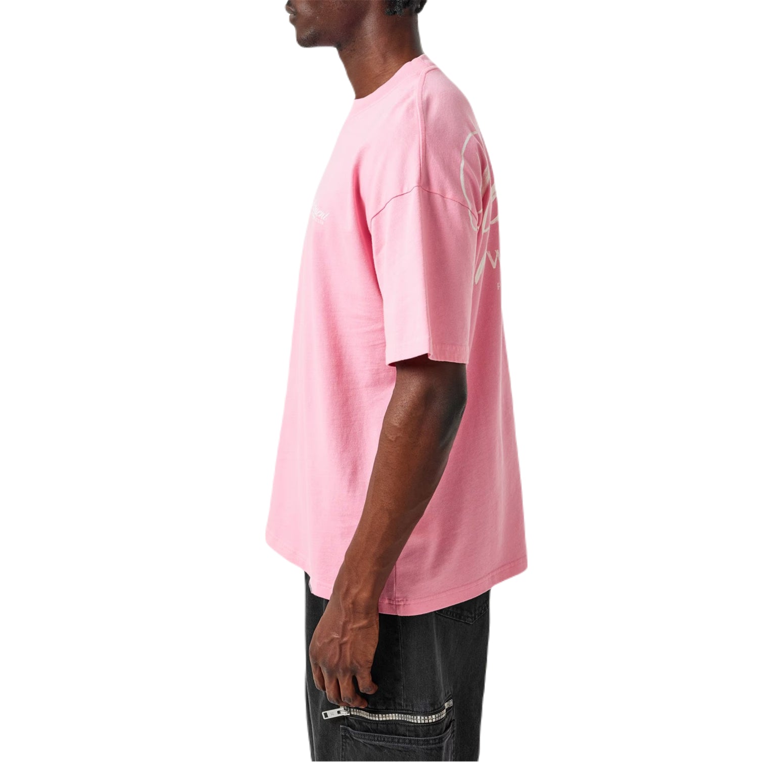 Represent Owners Club Script T-Shirt - 518 Pink - Escape Menswear