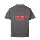 Represent Owners Club T-Shirt - 02 Washed Black - Escape Menswear