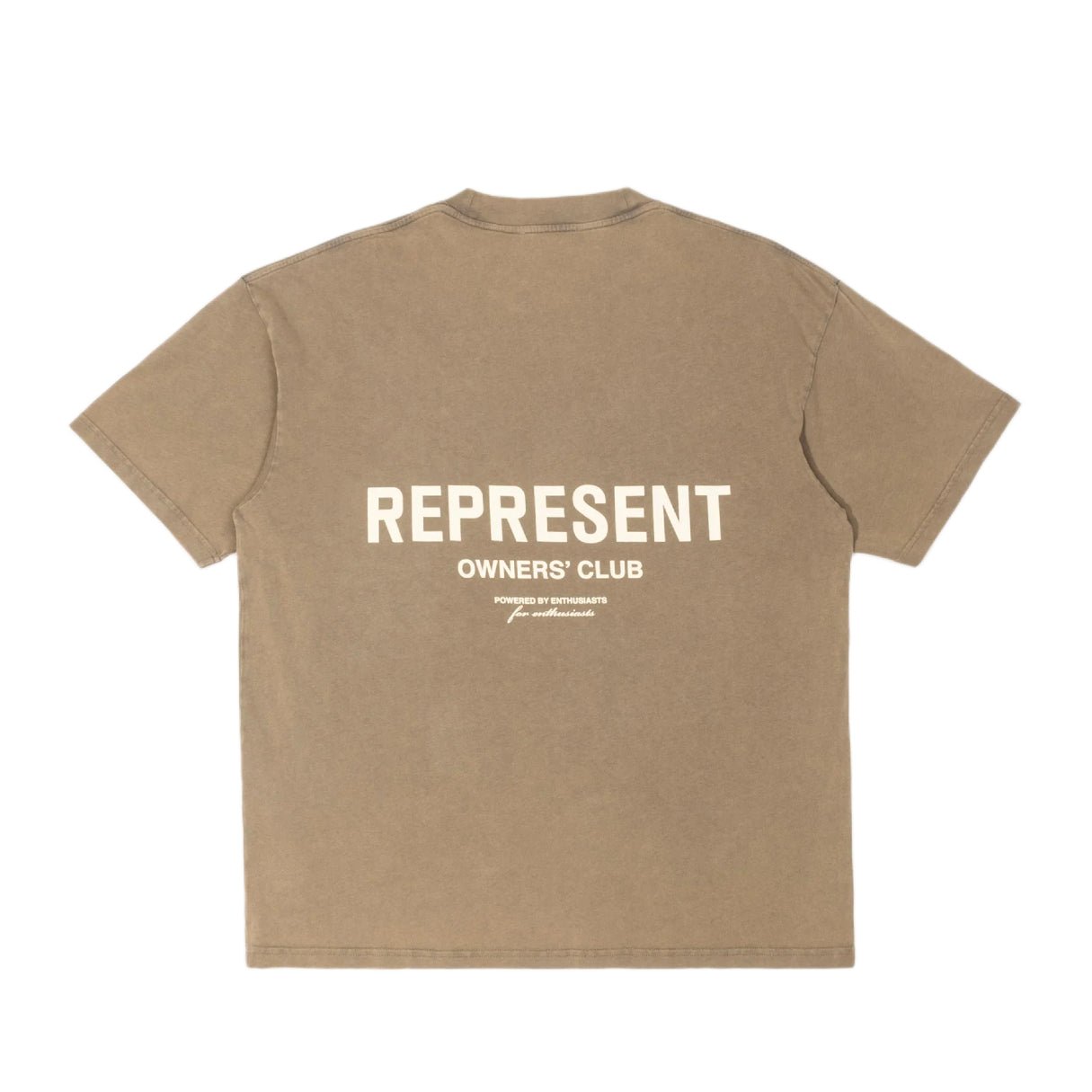 Represent Owners Club T-Shirt - 16 Almond - Escape Menswear