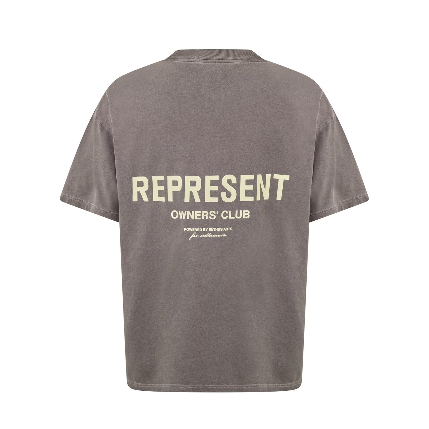 Represent Owners Club T-Shirt - 165 Fog - Escape Menswear