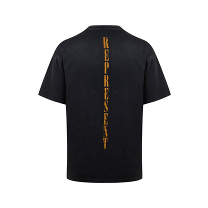 Represent Reborn T-Shirt - 444 Aged Black - Escape Menswear