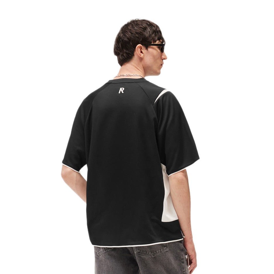 Represent Star Football Jersey - 01 Jet Black - Escape Menswear