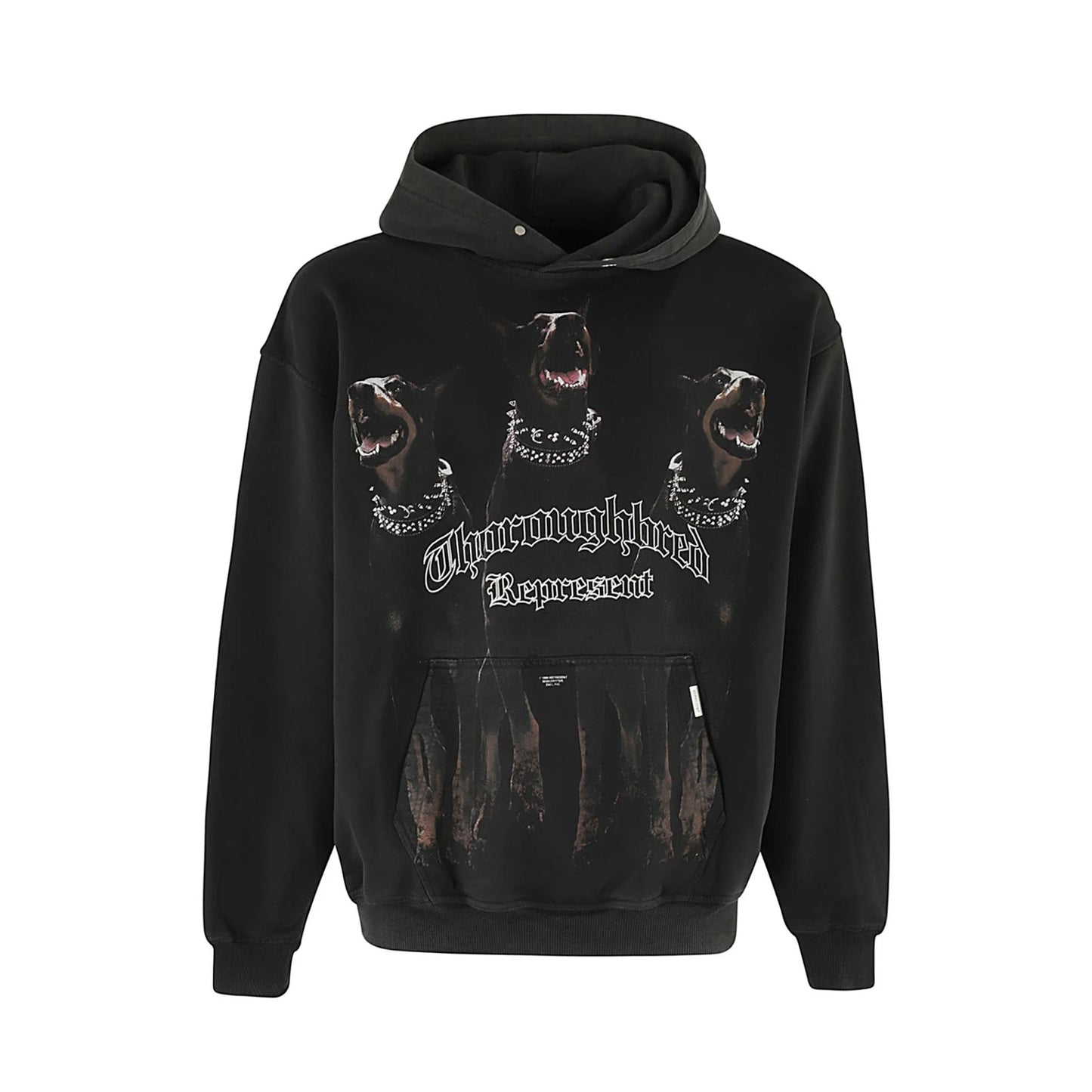 Represent Thoroughbred Hoodie - 03 Vintage Black - Escape Menswear