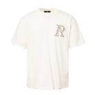 Represent Western Initial T-Shirt - 72 Flat White - Escape Menswear