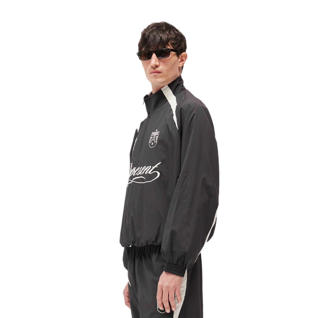 Represent Woven Track Star Jacket - 01 Jet Black - Escape Menswear
