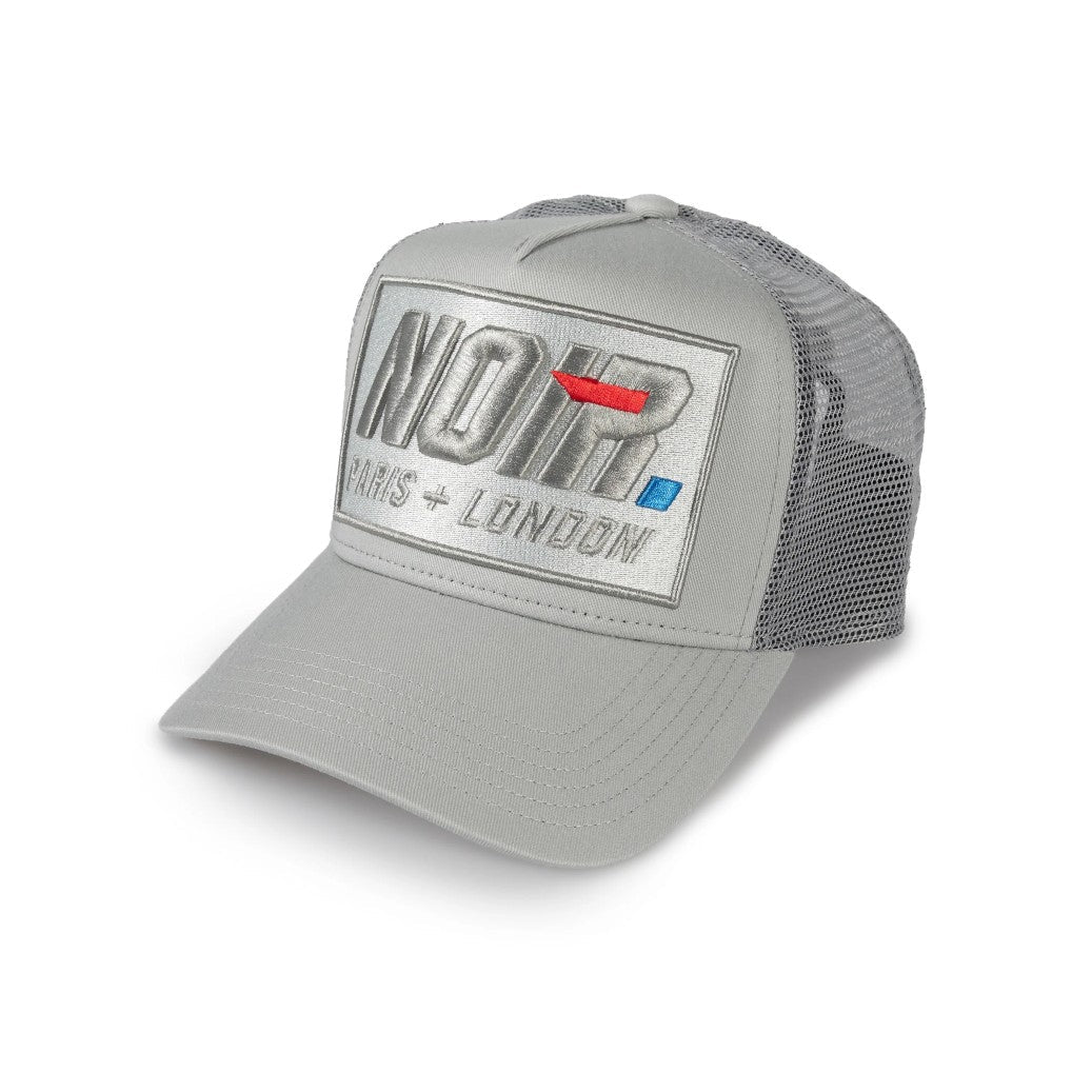Societe Noir La Vitesse Mesh Trucker Cap - Vapor Grey - Escape Menswear