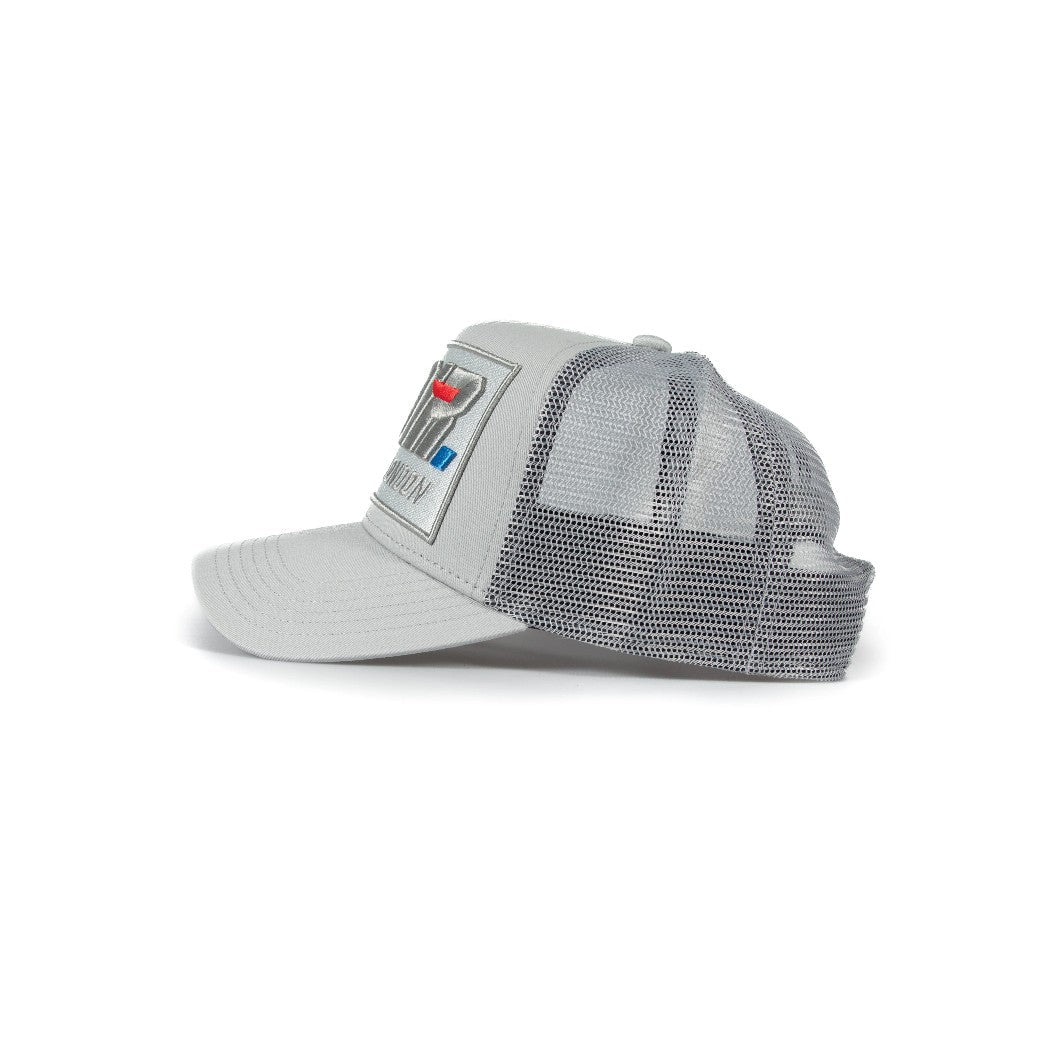 Societe Noir La Vitesse Mesh Trucker Cap - Vapor Grey - Escape Menswear
