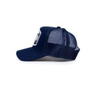 Societe Noir Marais Mesh Trucker Cap - Navy/Grey - Escape Menswear