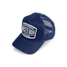 Societe Noir Marais Mesh Trucker Cap - Navy/Grey - Escape Menswear