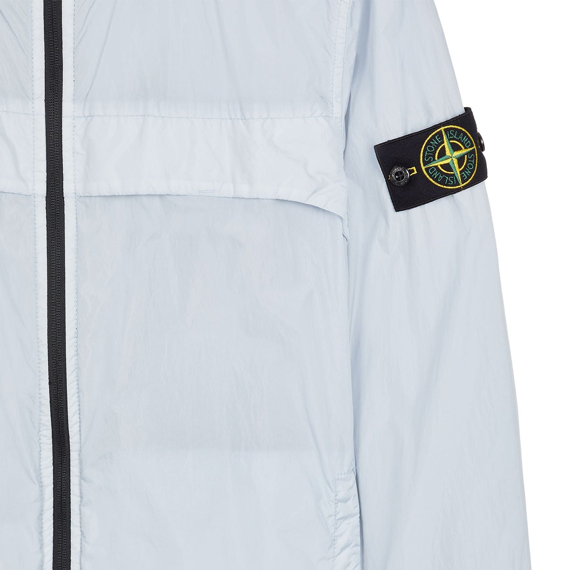 Stone Island 10522 Garment Dyed Crinkle Overshirt - V0041 Sky Blue - Escape Menswear