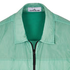 Stone Island 10522 Garment Dyed Crinkle Overshirt - V0052 Light Green - Escape Menswear