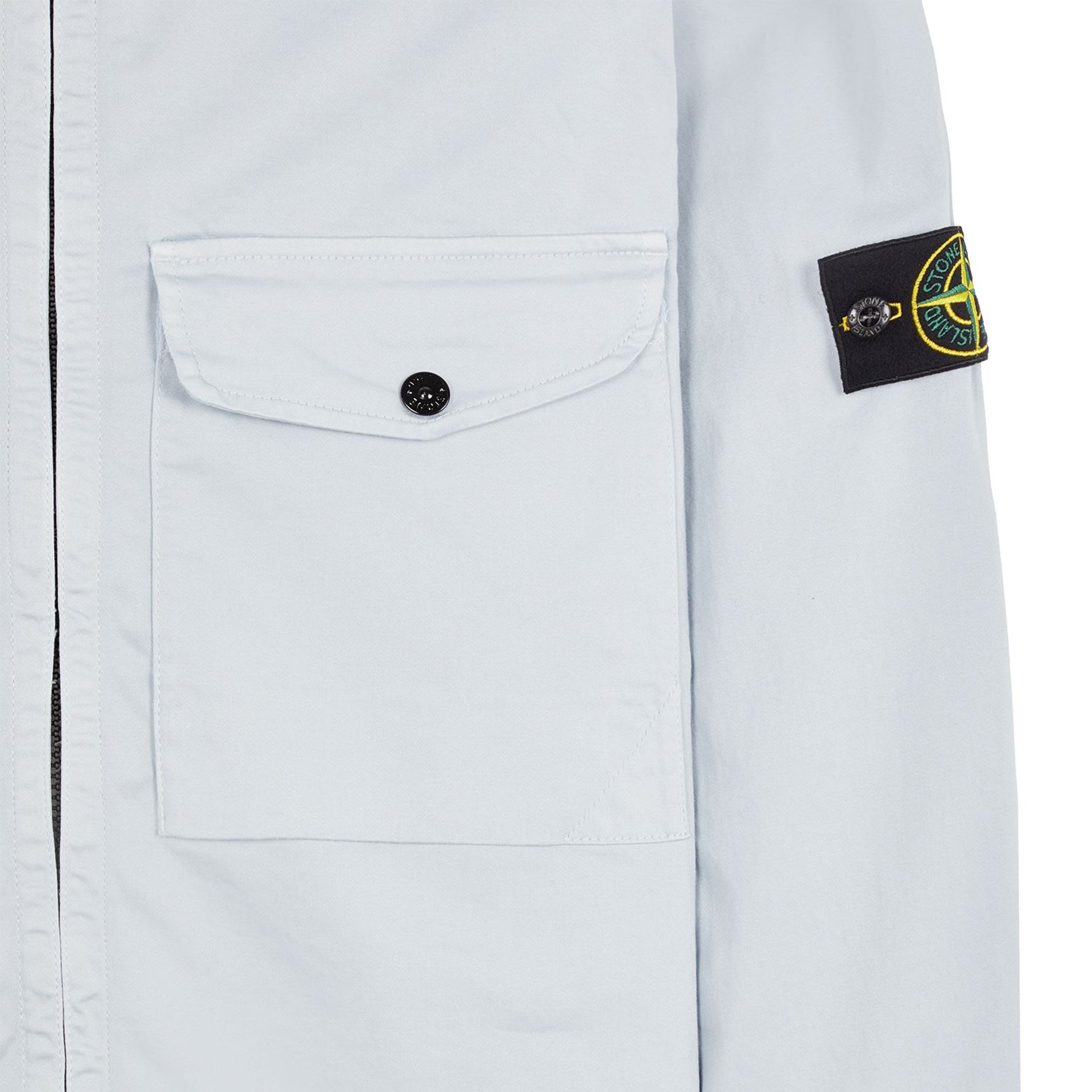 Stone Island 10812 Stretch Cotton Overshirt