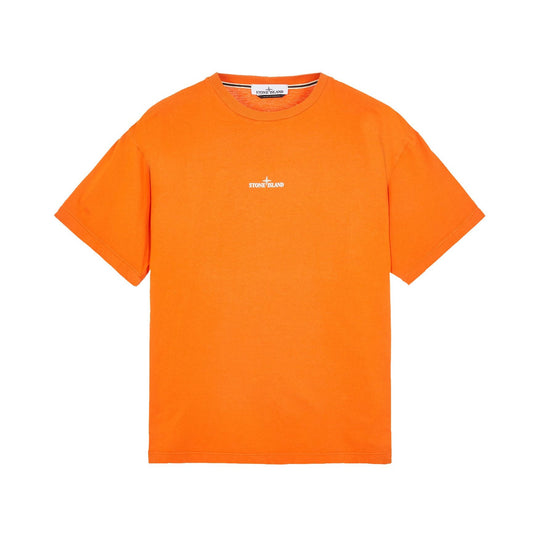 Stone Island 2RC89 Scratched Paint One T-Shirt - V0032 Orange - Escape Menswear