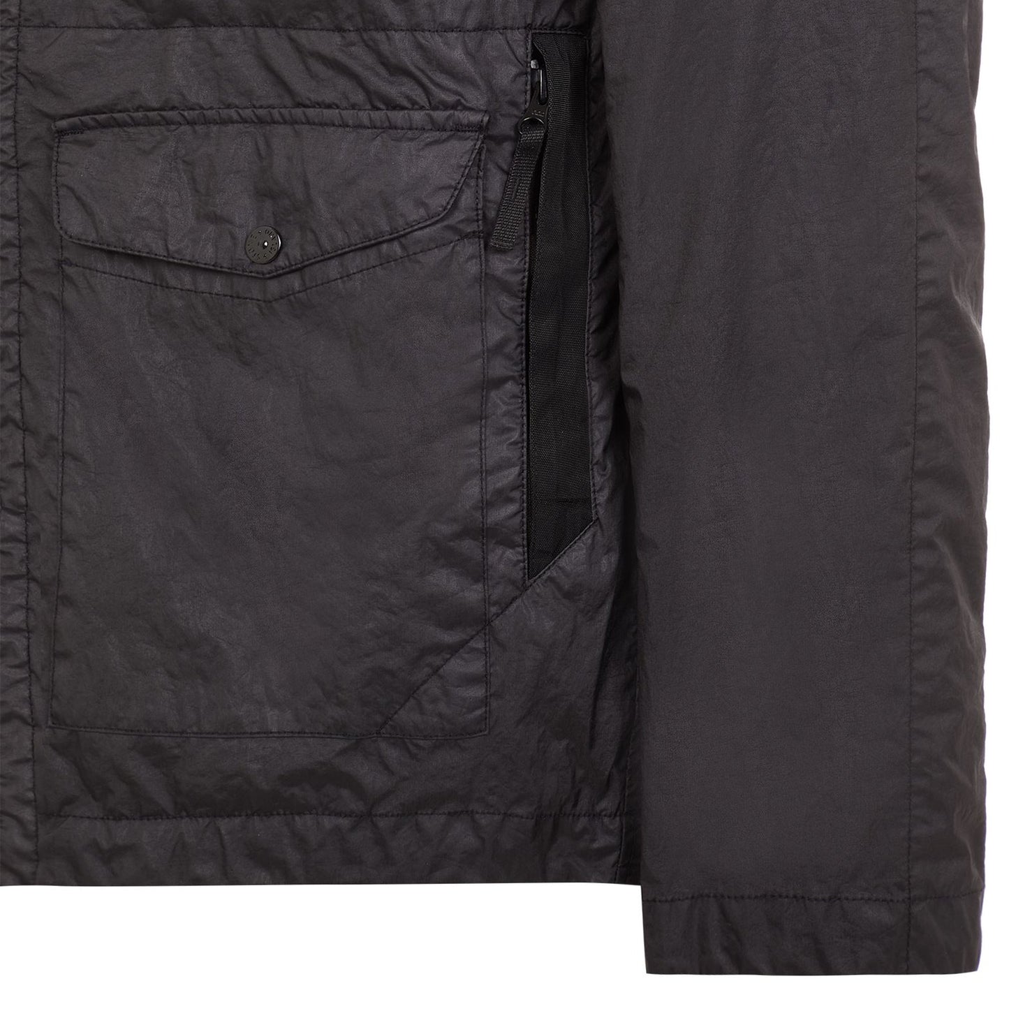 Stone Island 41123 Membrana 3L TC Jacket - V0029 Black - Escape Menswear