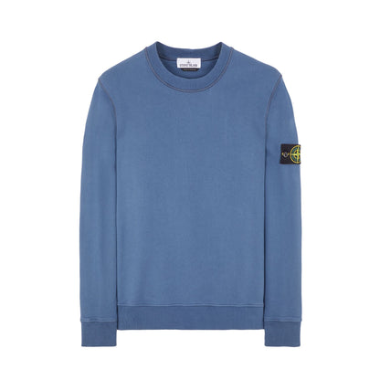 Stone Island 63051 Sweatshirt - V0024 Avio Blue - Escape Menswear