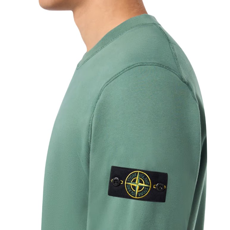 Stone Island 63051 Sweatshirt - V0055 Sage Green - Escape Menswear