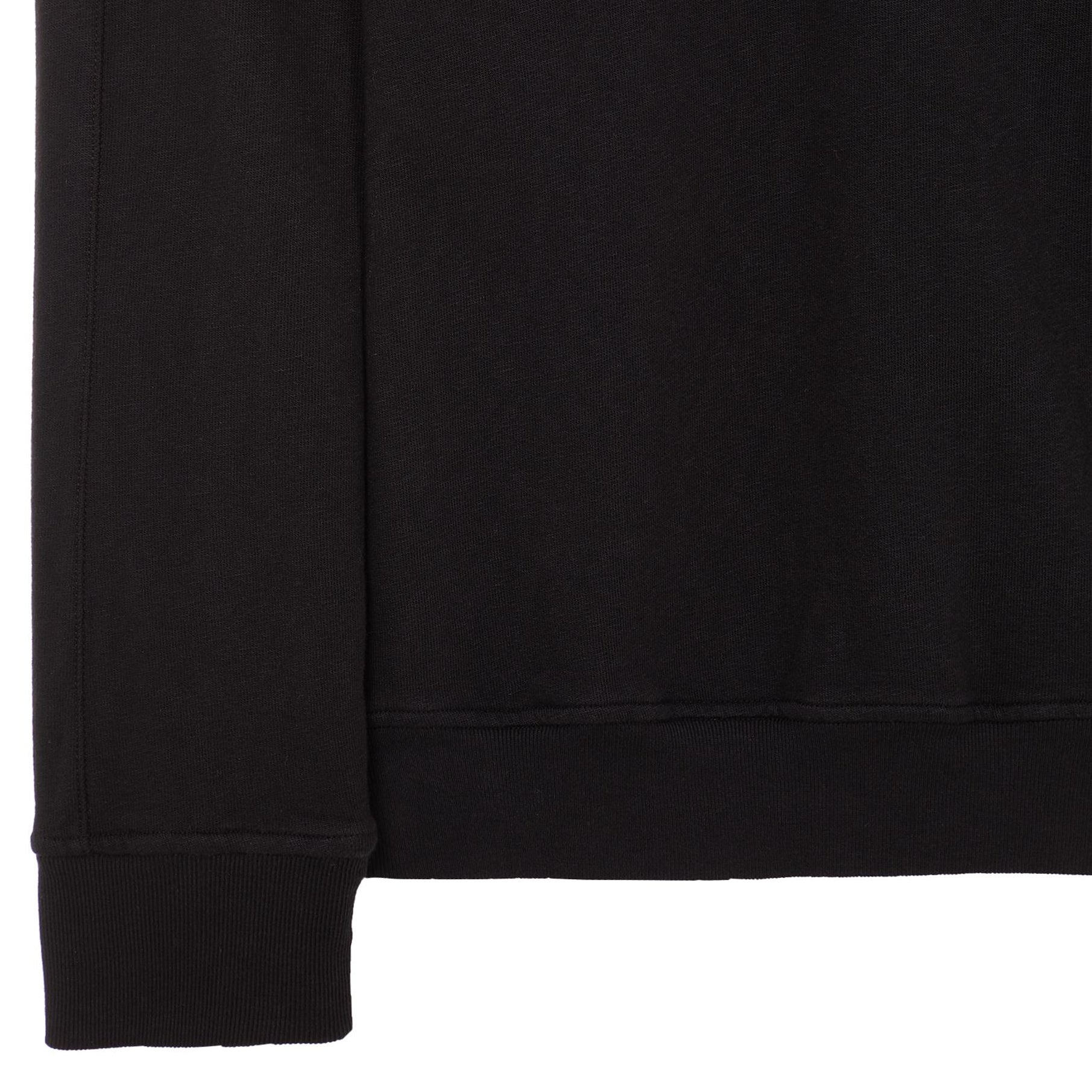 Stone Island 66060 Old Treatment Sweatshirt - V0029 Black - Escape Menswear