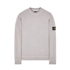 Stone Island 66060 Old Treatment Sweatshirt - V0164 Dust Grey - Escape Menswear