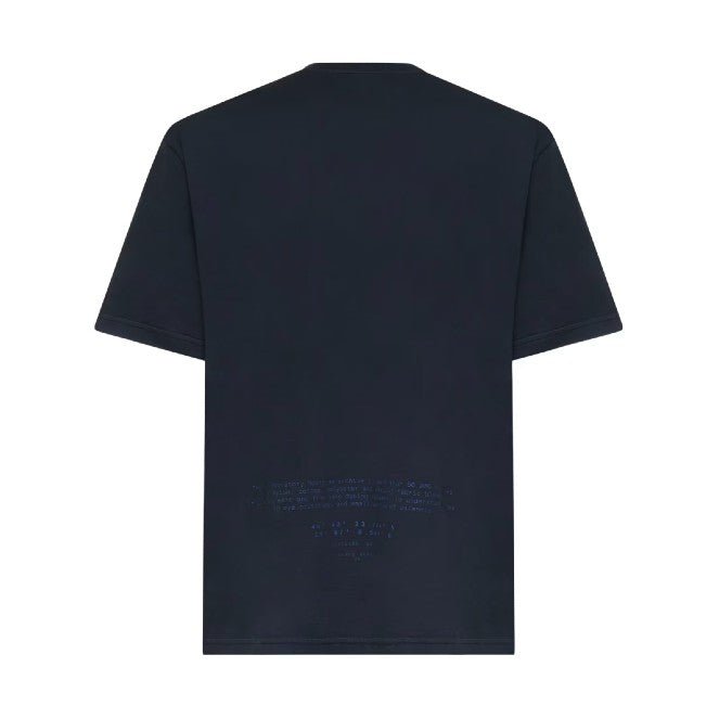 Stone Island All Around Compass Print T-Shirt - 020 Navy Blue - Escape Menswear