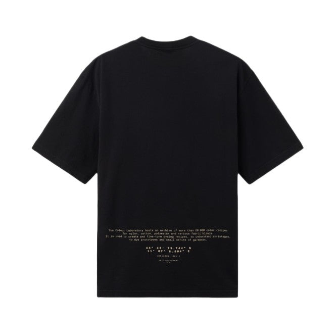 Stone Island All Around Compass Print T-Shirt - 029 Black - Escape Menswear