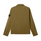 Stone Island Brushed Cotton Overshirt - V015G Military Green - Escape Menswear