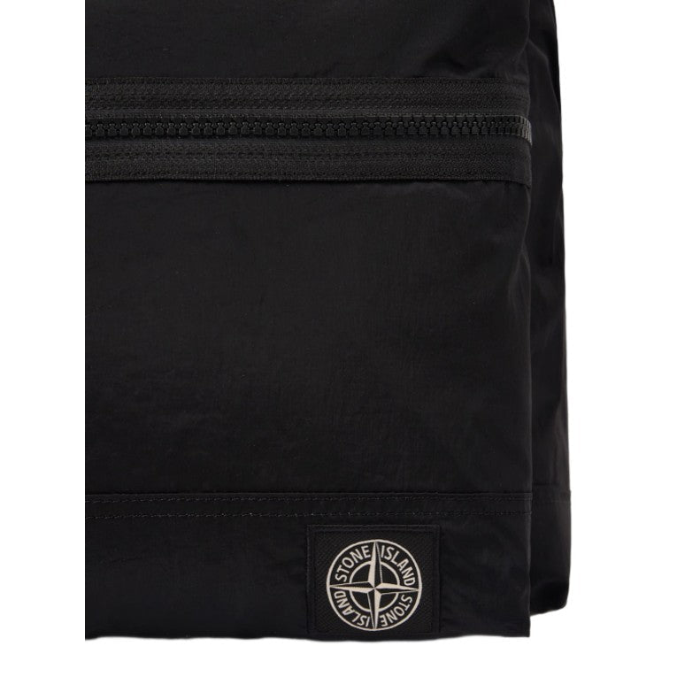 Stone Island Coated Nylon Backpack - 029 Black - Escape Menswear