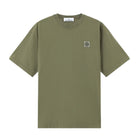 Stone Island Combed Cotton Patch T-Shirt - V005G Military Green - Escape Menswear