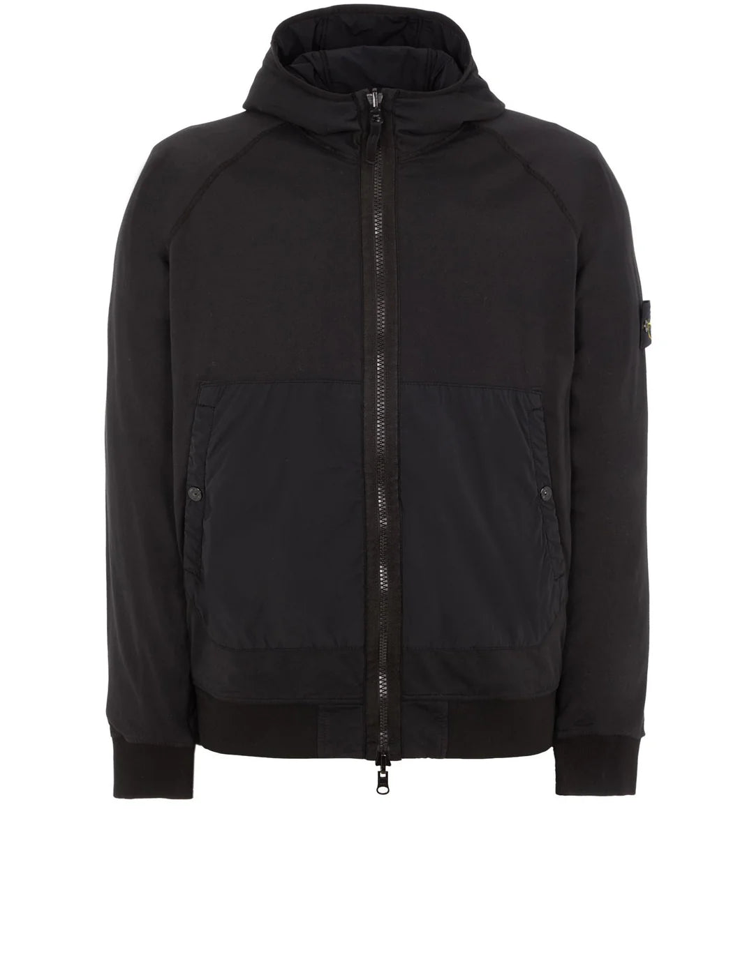 Stone Island Comfrt Tech jkt - 29 Black - Escape Menswear
